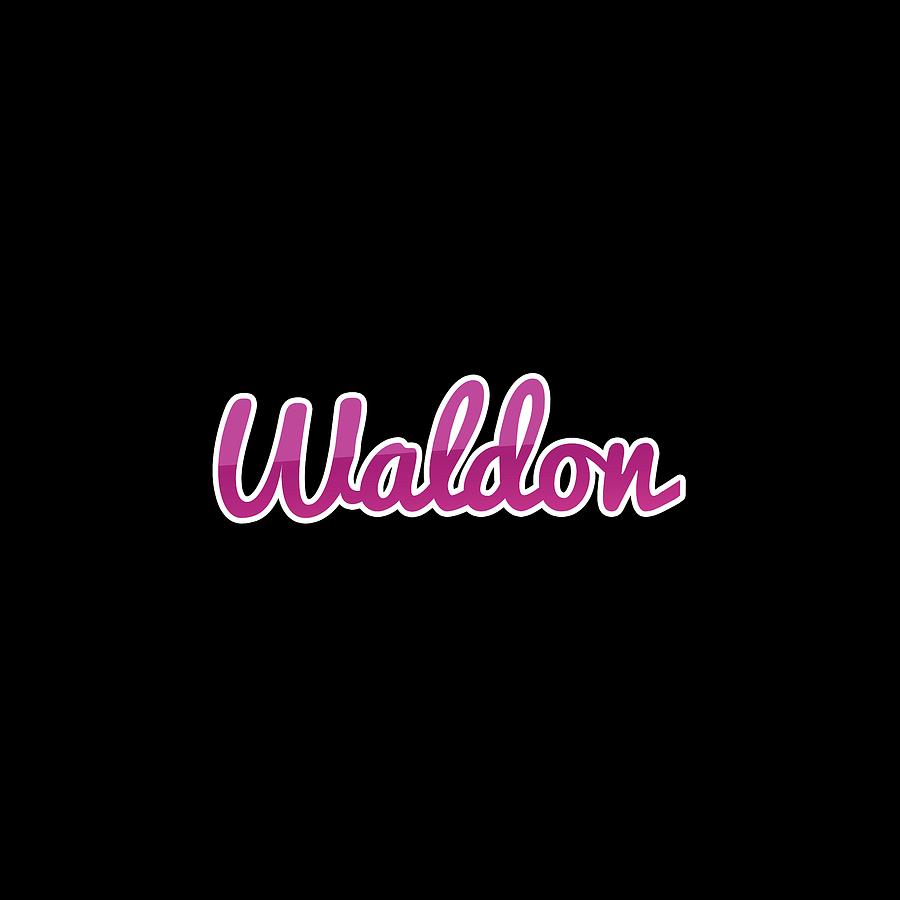 Waldon #Waldon Digital Art by Tinto Designs