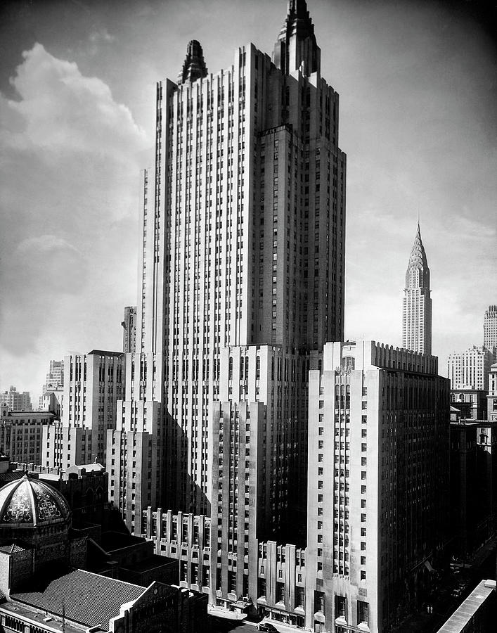 Waldorf Astoria Hotel Photograph by Alfred Eisenstaedt