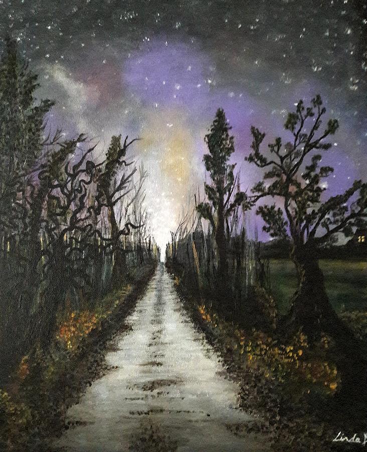 Walk with Me Painting by Linda Doherty