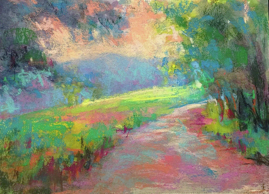 Walking by Faith Painting by Susan Jenkins