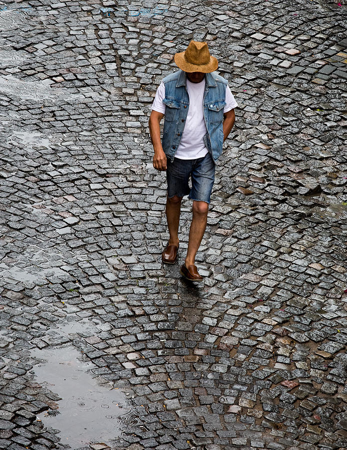 Walking In The Rain Photograph by Ugur Erkmen
