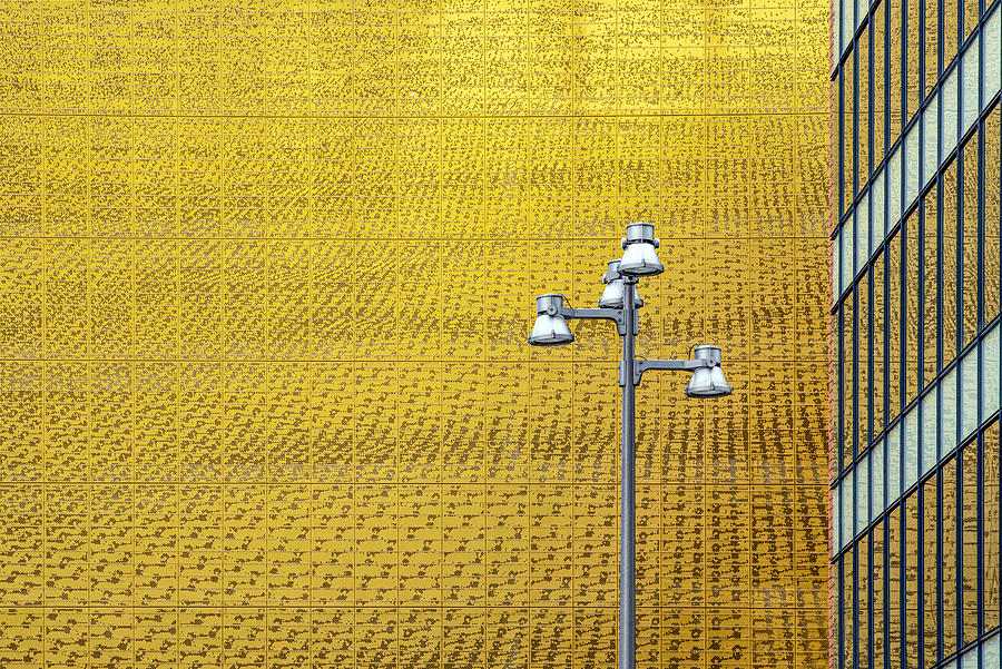 Wall Of Gold Photograph by Linda Wride