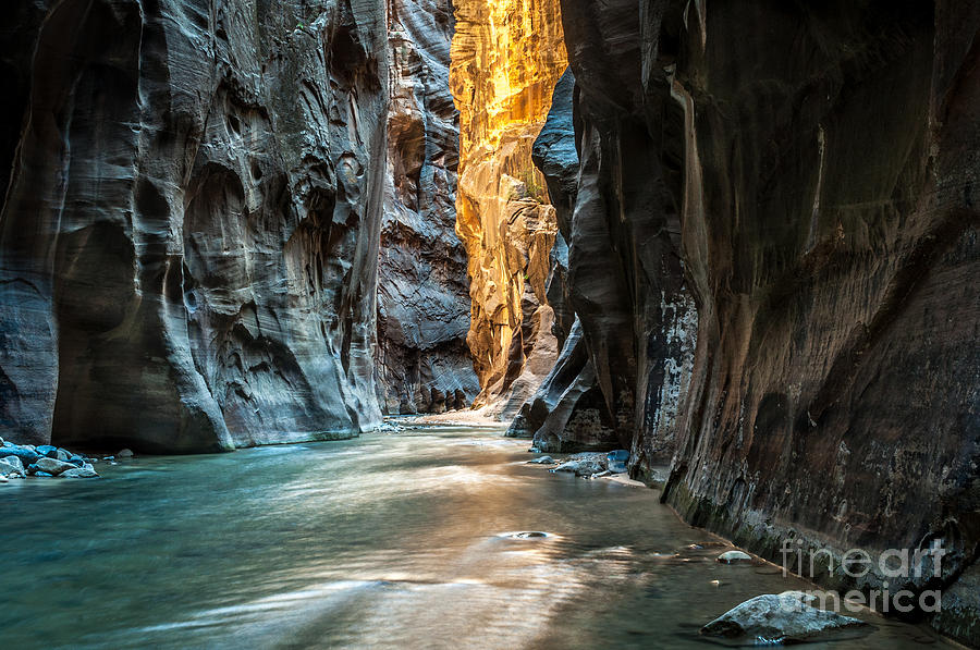 Southwest Photograph - Wall Street - Virgin River Zion by Mattymeis Southwest Photograph - Wall Street - Virgin River Zion by Mattymeis