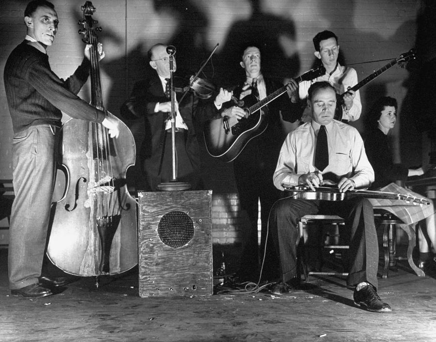 Music Photograph - Wallace Swann;Nell Moody;Leon Scott;Earle Concord;Rende Henderson;M. B. Franklin by Gabriel Benzur