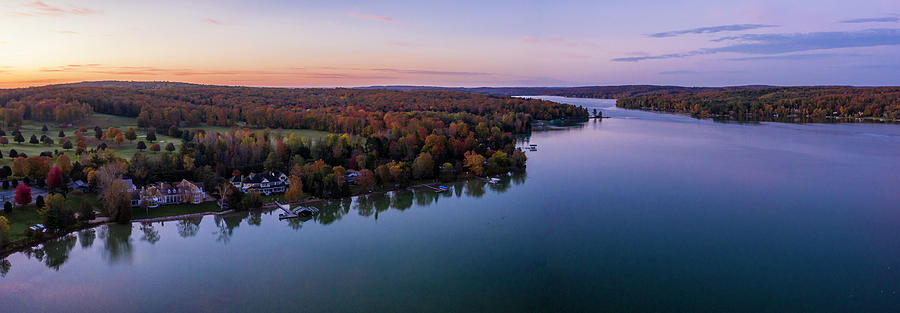 Wallon Lake in Michigan  Photograph by John McGraw