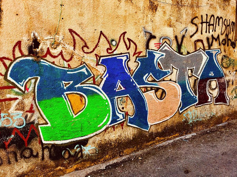 Walls Of Basta In Beirut Photograph by Funkpix Photo Hunter