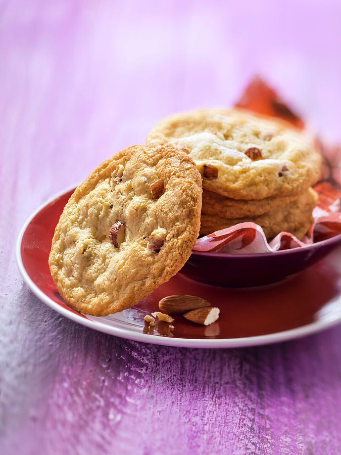 Walnut And Almond Cookies Photograph by Studio