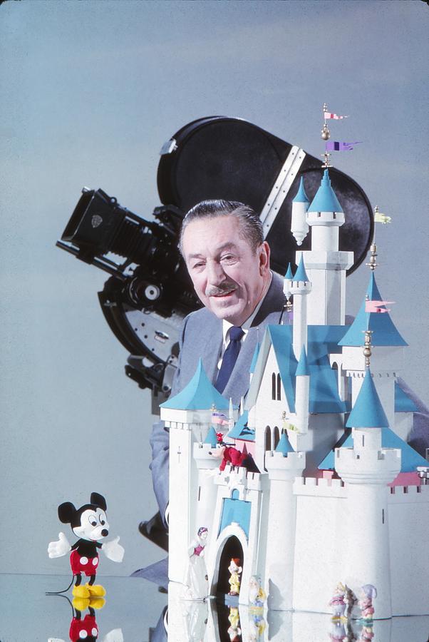 Castle Photograph - Walt Disney The Legendary Film Maker by Don Ornitz