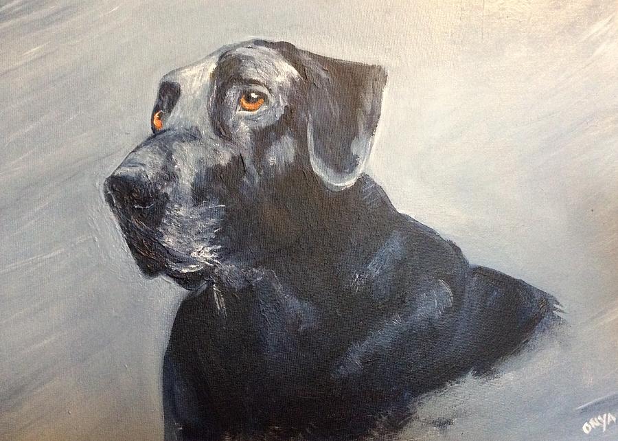 Walter Painting by Ellen Canfield