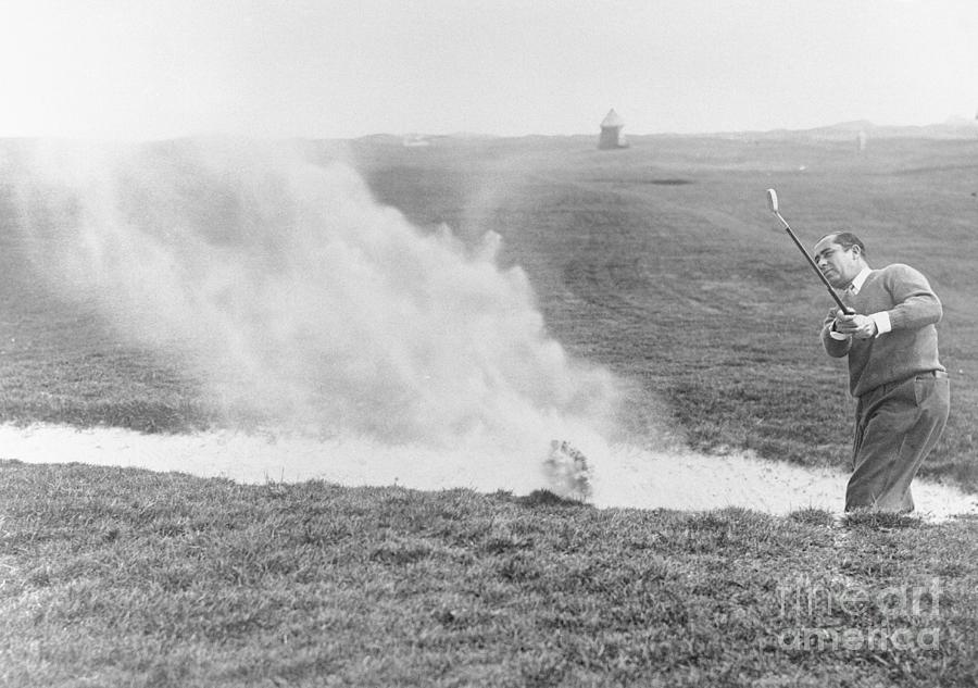 Walter Hagen Practicing For Ryder Cup Photograph by Bettmann