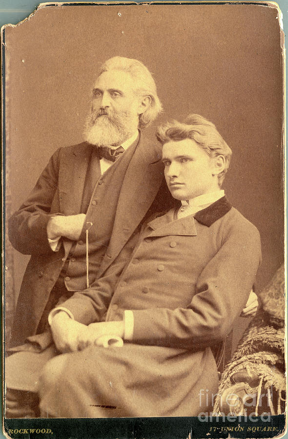 Walter Johannes With His Father Photograph by Bettmann