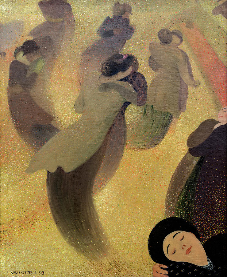 Felix Vallotton Painting - Waltz, 1893 by Felix Vallotton