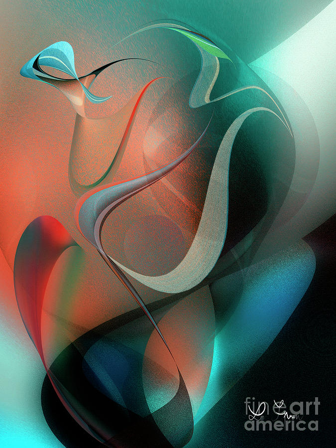 Waltz No 2 Digital Art by Leo Symon