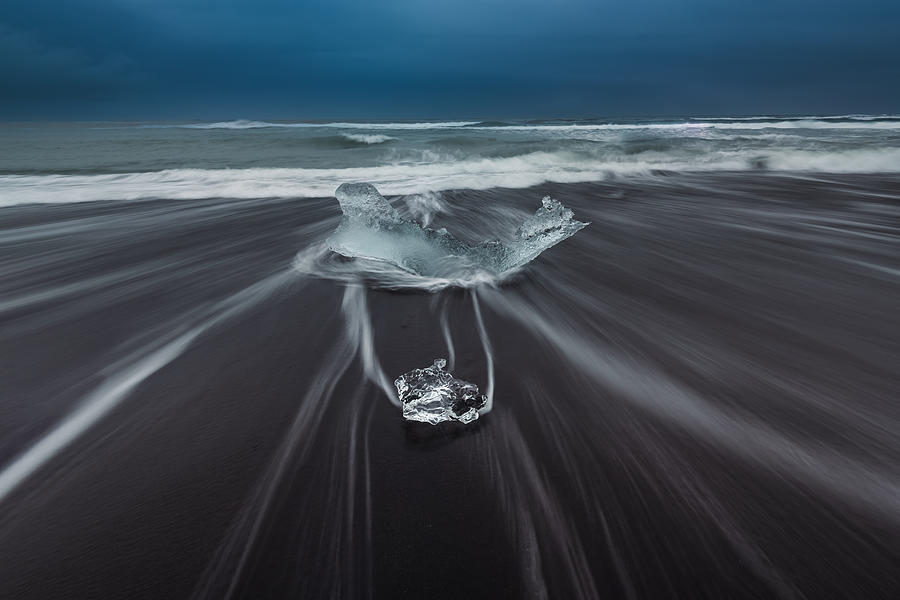 Waltz Of Ice Photograph by Sunny Ding
