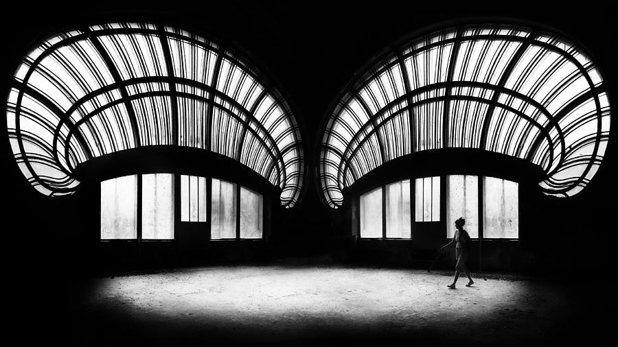 Black And White Photograph - Wandering by Marius Cintez?
