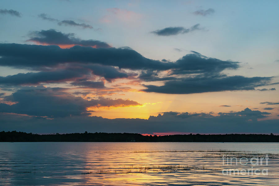Wando River Sunset - Southern Exposure Photograph