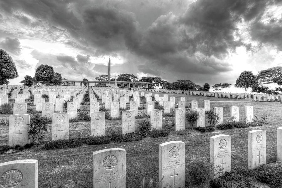 War Graves Singapore Photograph