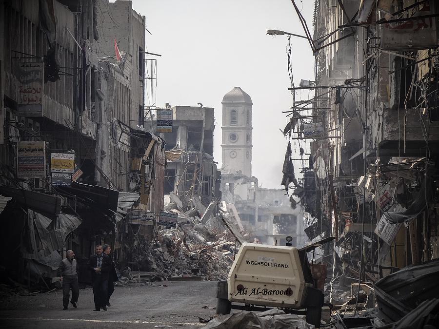 Mosul Photograph - War Torn by Alibaroodi