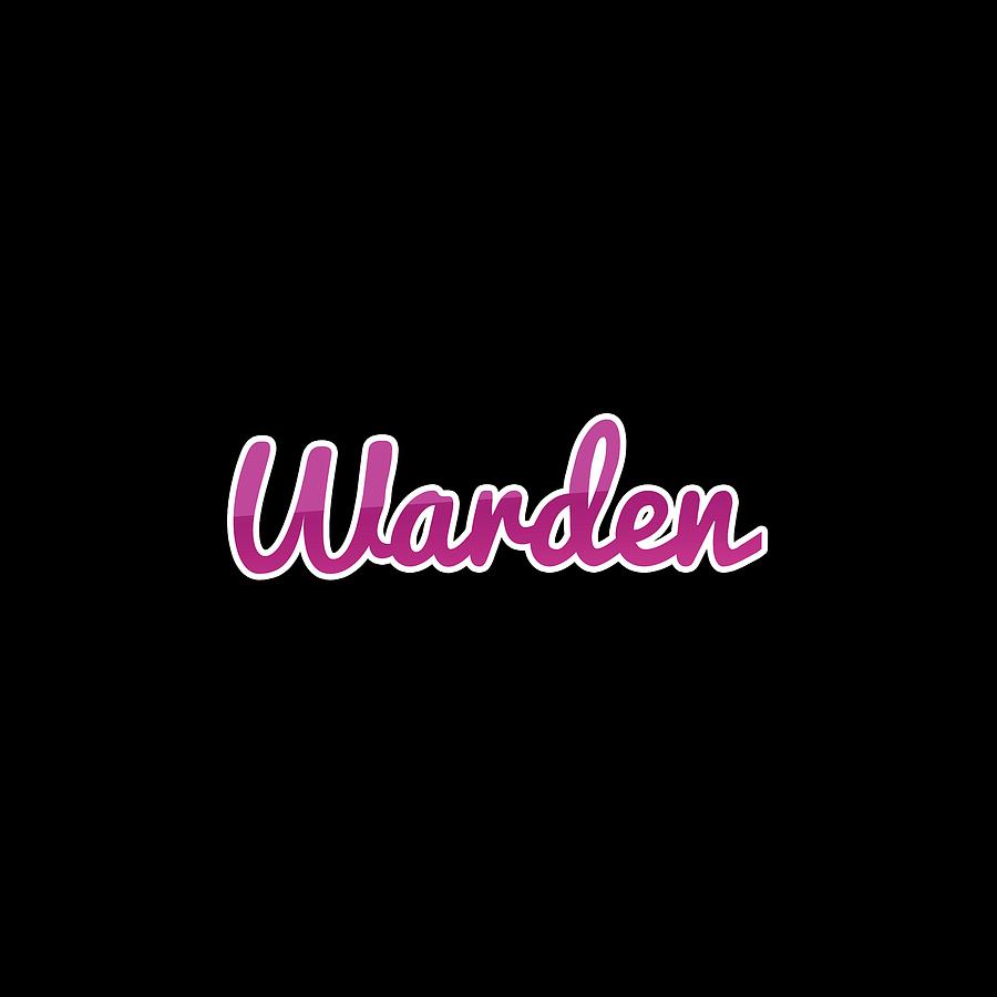Warden #Warden Digital Art by TintoDesigns