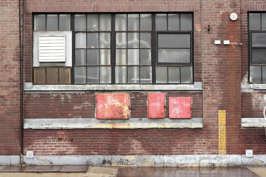 warehouse wall I Photograph by Kreddible Trout