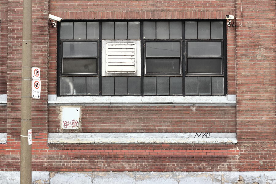 warehouse wall II Photograph by Kreddible Trout