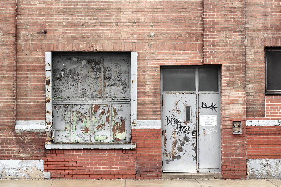 warehouse wall III Photograph by Kreddible Trout