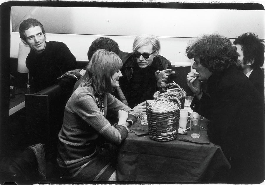 Warhol & Co. At Maxs Kansas City Photograph by Fred W. McDarrah Warhol & Co. At Maxs Kansas City Photograph by Fred W. McDarrah