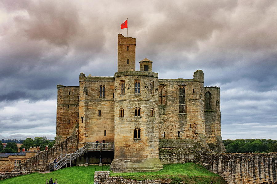 Warkworth Castle Photograph by Jeff Townsend