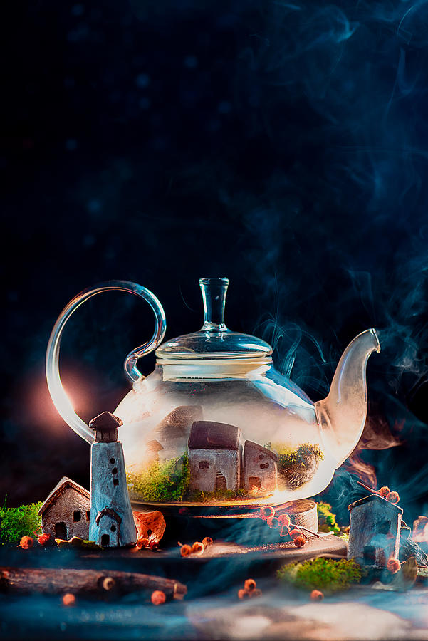 Tea Photograph - Warm And Coziness Magic by Dina Belenko