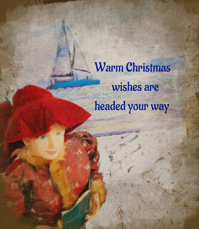 Warm Christmas Wishes Photograph by Diane Lindon Coy