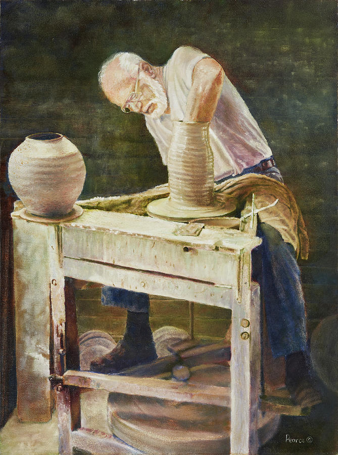 Warren MacKenzie Painting by Edward Pearce
