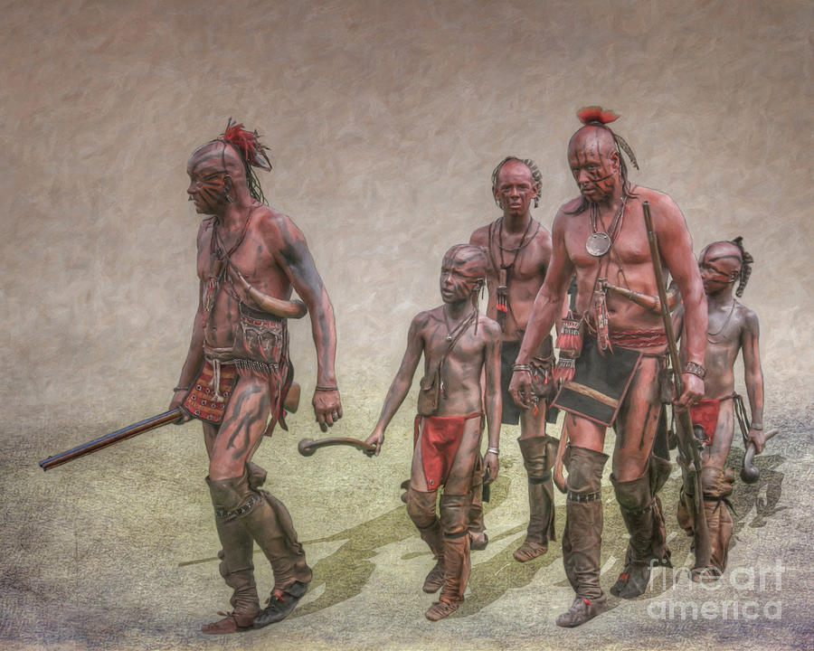 Warrior Family Pride Ver Two Digital Art by Randy Steele