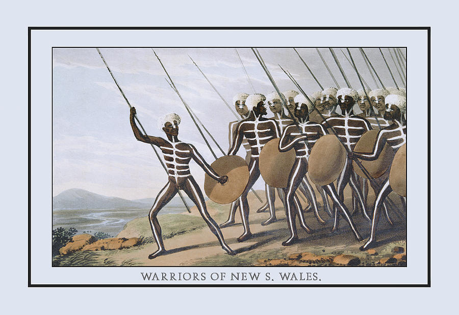 Warriors of New South Wales Painting by Mathew Dubourg