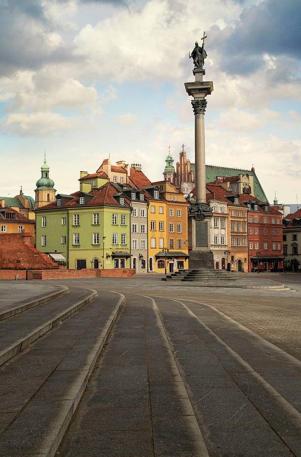 Warsaw - The old town Photograph by Jaroslaw Blaminsky