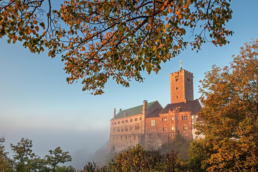 Wartburg Castle, Eisenach, Germany Digital Art by Christian Back