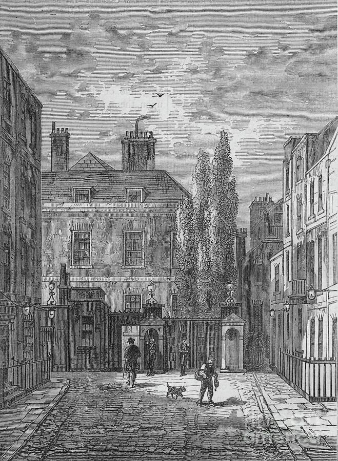Warwick House, Westminster, London Drawing by Print Collector