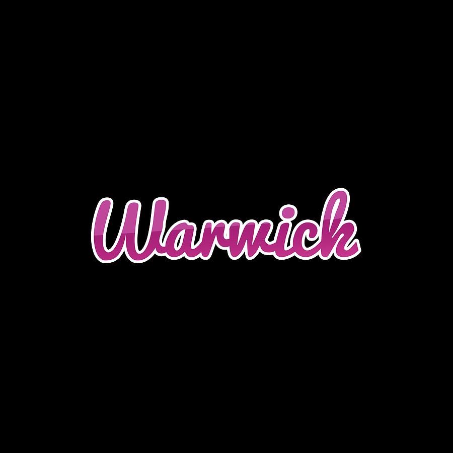 Warwick #Warwick Digital Art by TintoDesigns