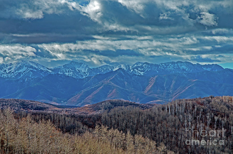 Wasatch Mountains Photograph by Stephen Whalen