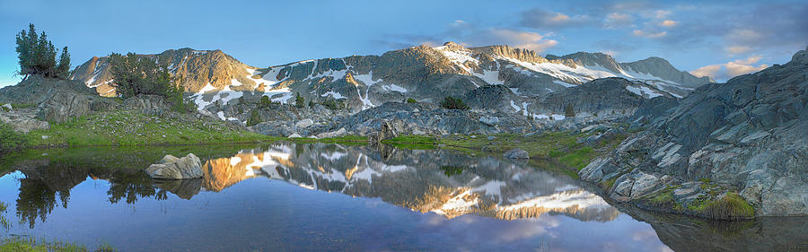 Wasco Lake Reflection Photograph by Tim Fitzharris