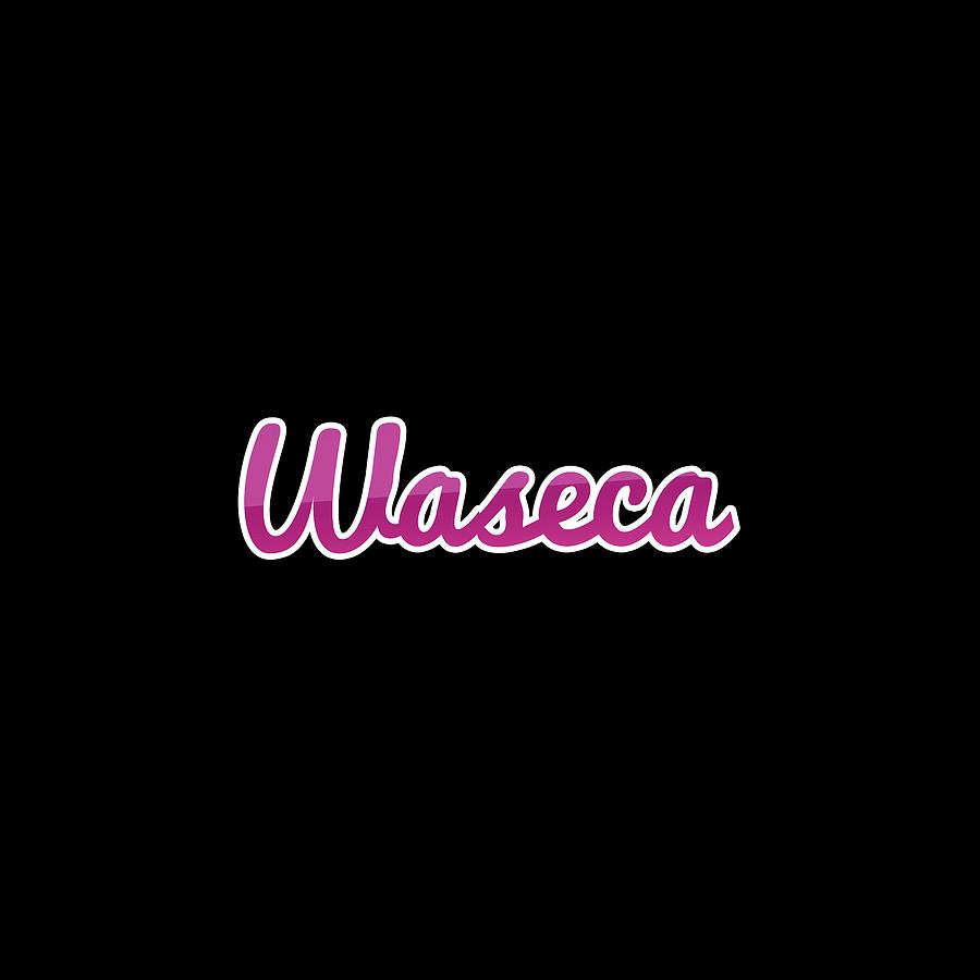 Waseca #Waseca Digital Art by TintoDesigns