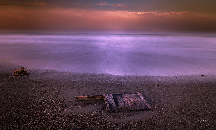 Cambria Photograph - Washed Ashore by Tim Bryan