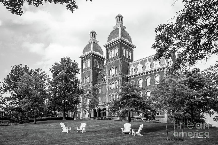 Washington and Jefferson College Old Main Photograph by University Icons