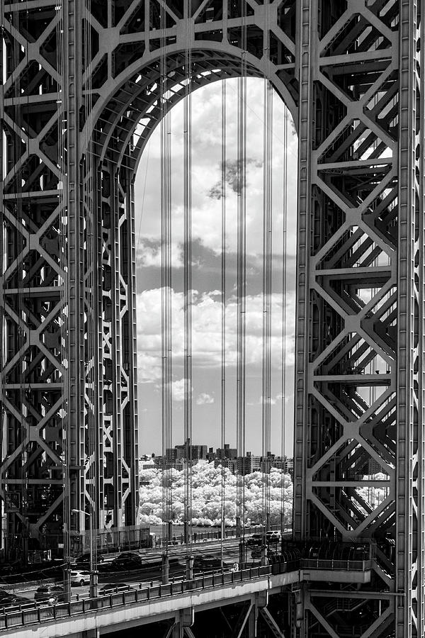 Washington Bridge GWB  Photograph by Susan Candelario