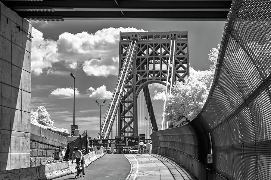 Washington Bridge NYC GWB Photograph by Susan Candelario