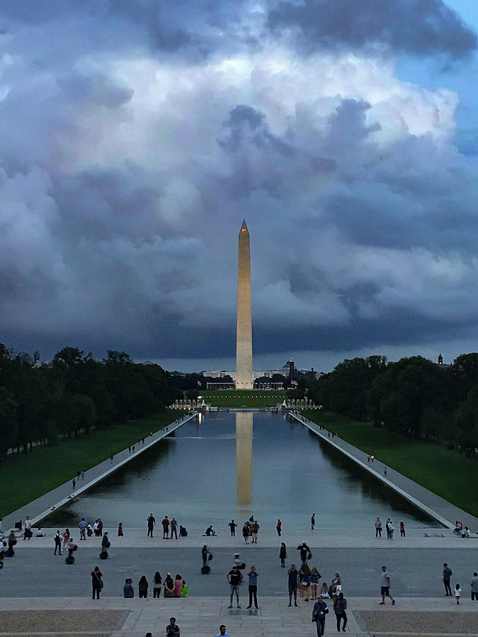 Washington from Lincoln Photograph by Lora J Wilson