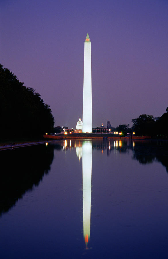 Washington Monument, Washington Dc Photograph by Brand X Pictures