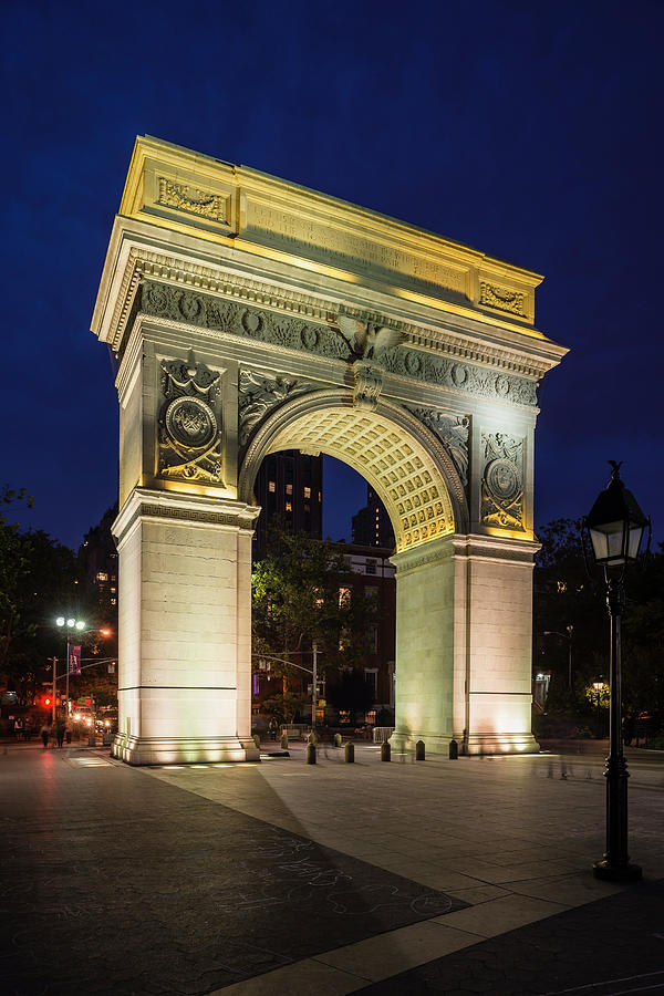 Washington Square Arch, Nyc Digital Art by Corrado Piccoli