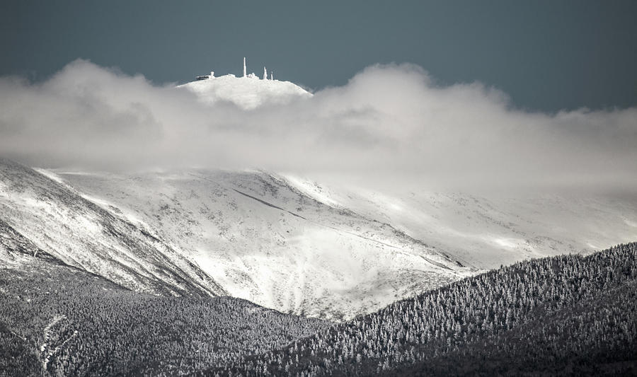 Washington Winter Summit Photograph by White Mountain Images
