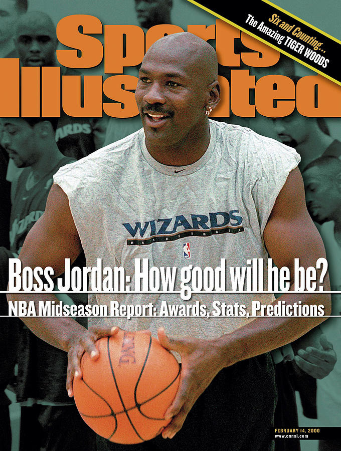 Washington Wizards Executive Michael Jordan Sports Illustrated Cover Photograph by Sports Illustrated