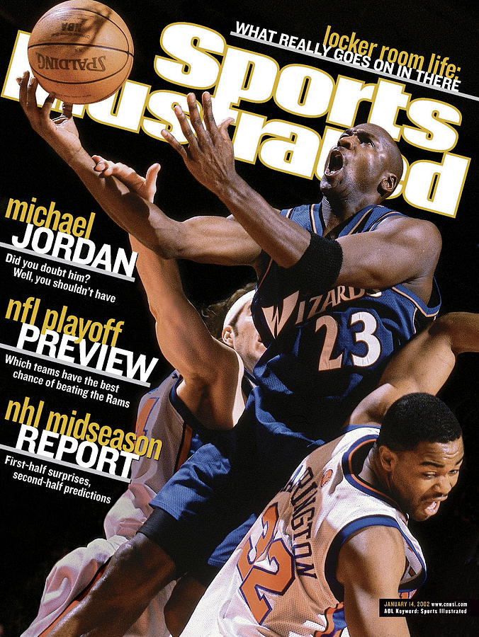 Michael Jordan Photograph - Washington Wizards Michael Jordan... Sports Illustrated Cover by Sports Illustrated